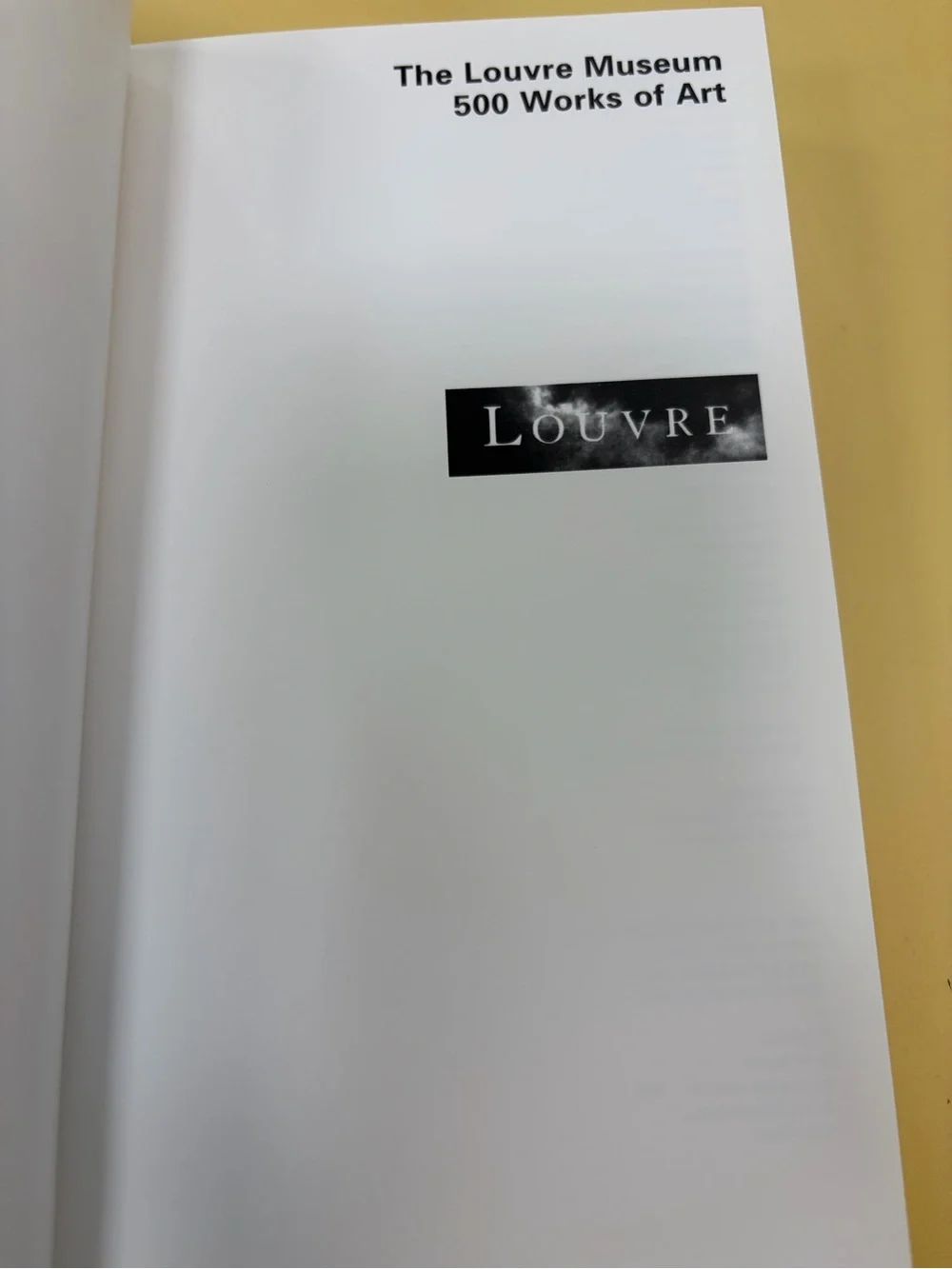 The Louvre Collections - Art Museum - Official Guidebook EUC